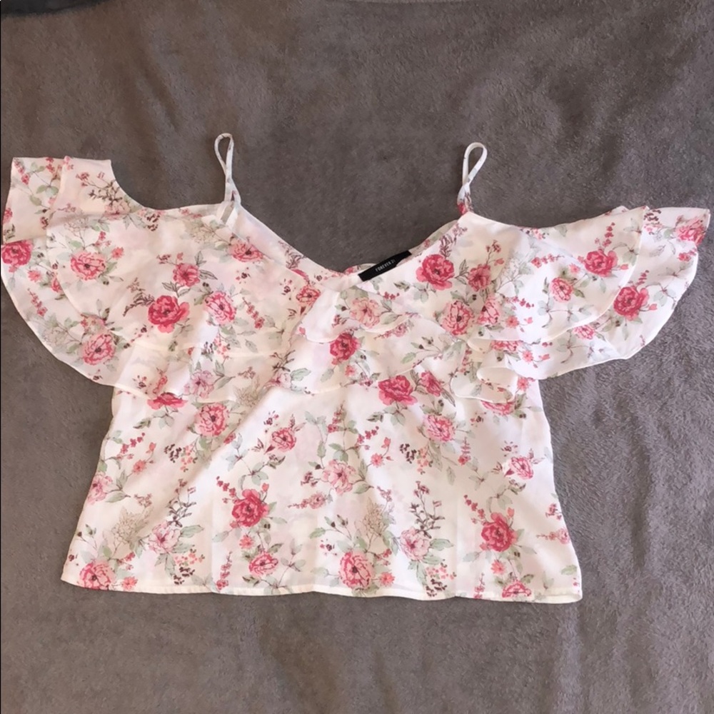 Forever 21 Off The shoulder Top